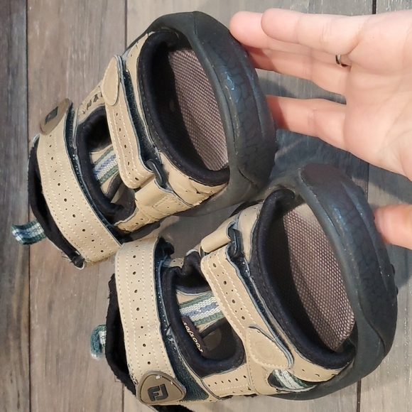 Footjoy Men's Golf Sandals Model 48786 Beige Straps Size 7M outdoor - Picture 5 of 11